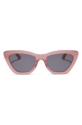 DIFF Camila 56mm Gradient Square Sunglasses in Guava /Grey at Nordstrom