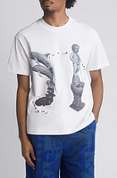 JUNGLES Ornaments Cotton Graphic T-Shirt White at Nordstrom,