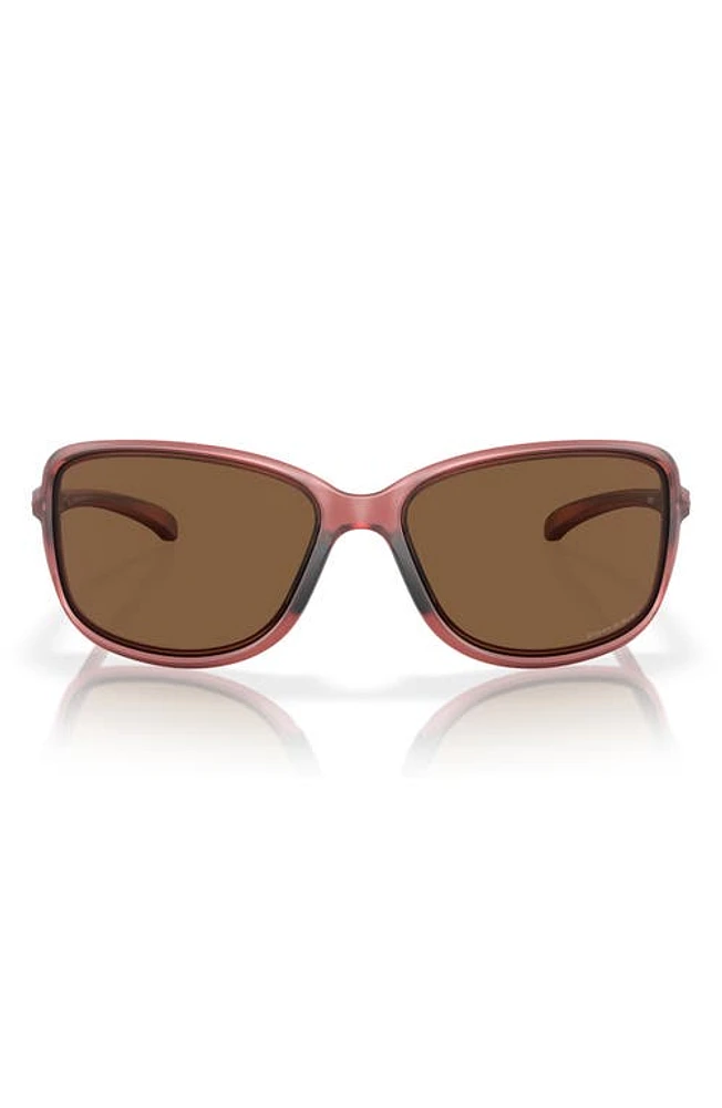 Oakley Cohort 62mm Prizm Oversize Rectangular Sunglasses in Bronze at Nordstrom