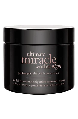 philosophy ultimate miracle worker night multi-rejuvenating nighttime serum-in-cream at Nordstrom