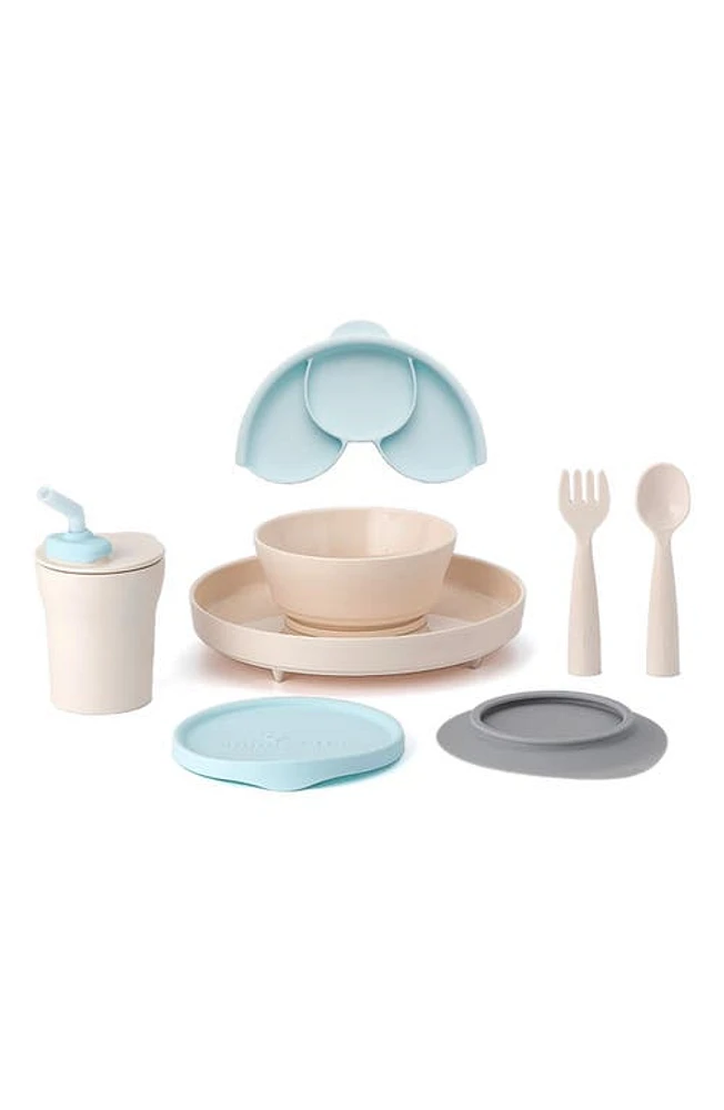 Miniware Little Foodie Deluxe Set in Vanilla/Aqua at Nordstrom