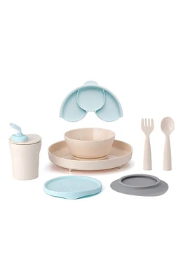 Miniware Little Foodie Deluxe Set in Vanilla/Aqua at Nordstrom