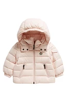 Moncler Kids' Jules Hooded Down Puffer Jacket Pink at Nordstrom,