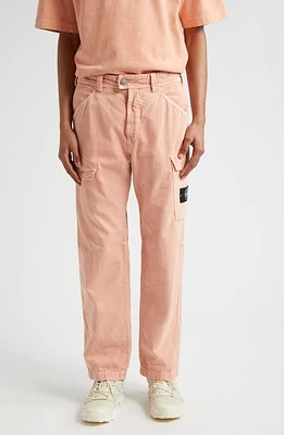 Stone Island Cotton Blend Cargo Pants Rust at Nordstrom,