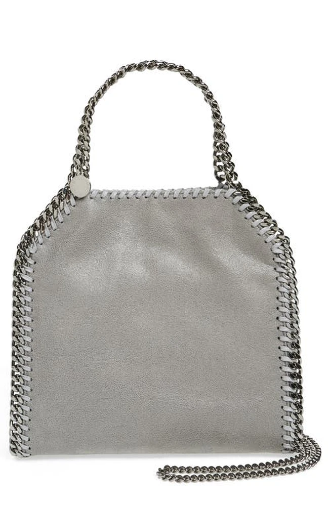 Stella McCartney Mini Falabella Faux Leather Tote in Light Grey at Nordstrom