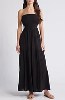 Rip Curl Premium Surf Strapless Cutout Maxi Dress at Nordstrom,