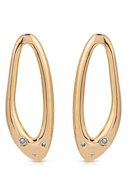 Ettika Organic Frontal Hoop Earrings in Gold at Nordstrom