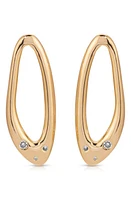 Ettika Organic Frontal Hoop Earrings in Gold at Nordstrom