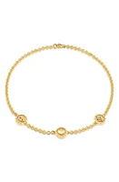 Pamela Zamore Pharos Diamond Triple Charm Necklace in Gold at Nordstrom