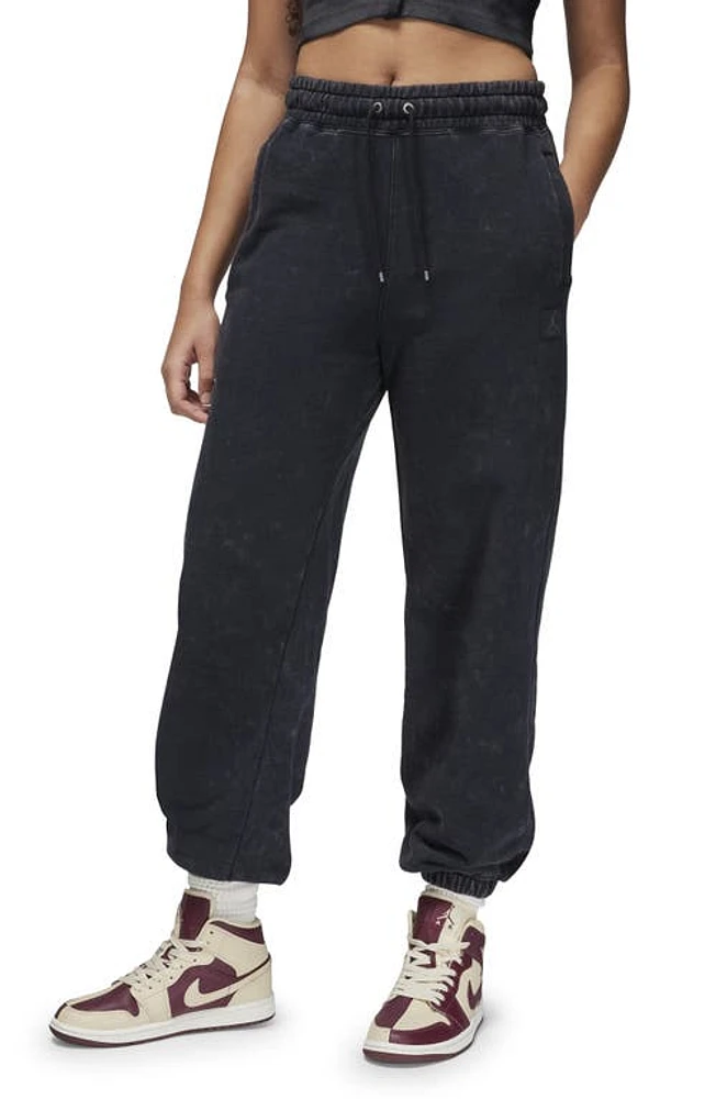 Jordan Flight Washed Fleece Sweatpants at Nordstrom,