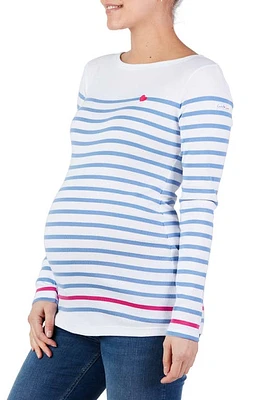 Cache Coeur x Armor Lux C'est La Vie Stripe Organic Cotton Maternity Top at Nordstrom,