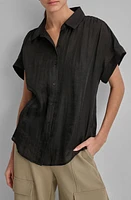 DKNY Organza Camp Shirt at Nordstrom,