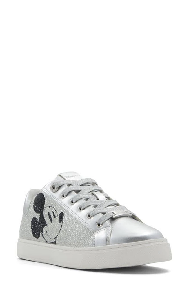 ALDO x Disney 100 Sneaker in Silver at Nordstrom, Size 5