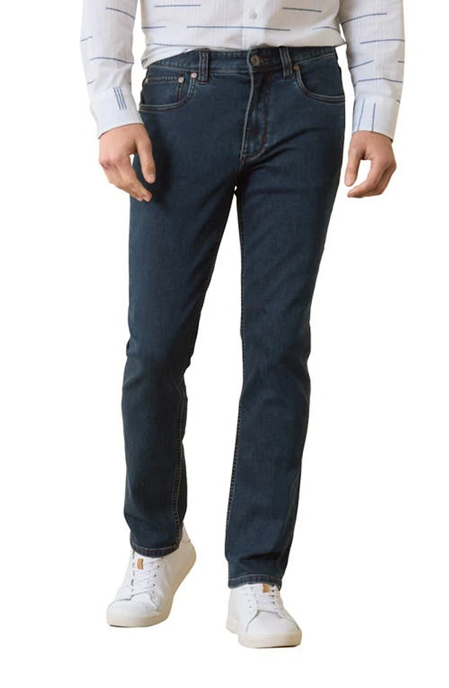 Tommy Bahama Boracay Beach Slim Straight Leg Jeans Dark Indigo Wash at Nordstrom, X