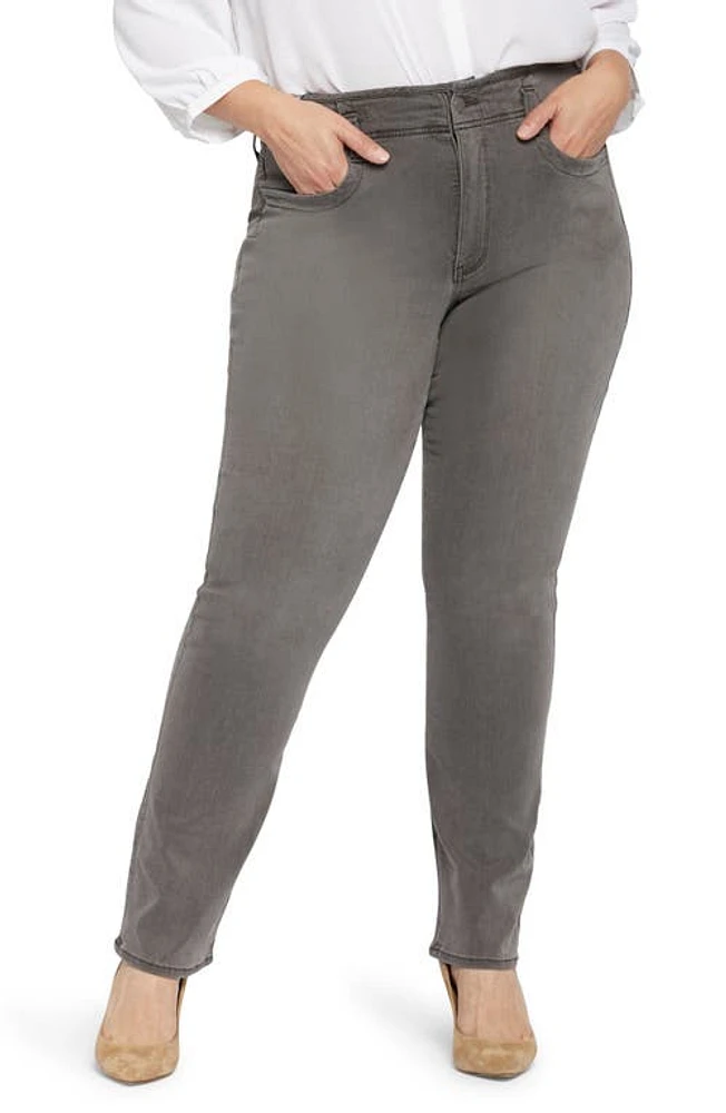 NYDJ Marilyn Hollywood High Waist Straight Leg Jeans Smokey Mountain at Nordstrom,