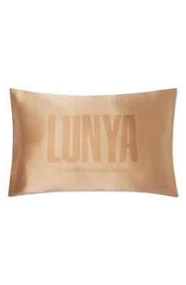 Lunya Washable Silk Blend Travel Pillow in Hidden Nest at Nordstrom