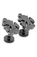 Cufflinks, Inc. Mickey Mouse Silhouette Cuff Links in Black at Nordstrom