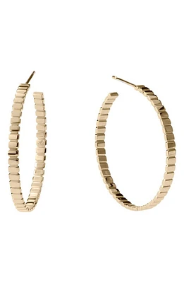 Lana 30mm Tag Hoops in Yellow at Nordstrom