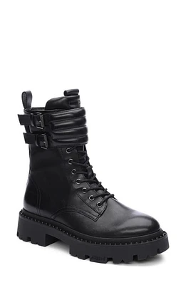 Ash Lug Combat Boot in Black at Nordstrom, Size 7Us