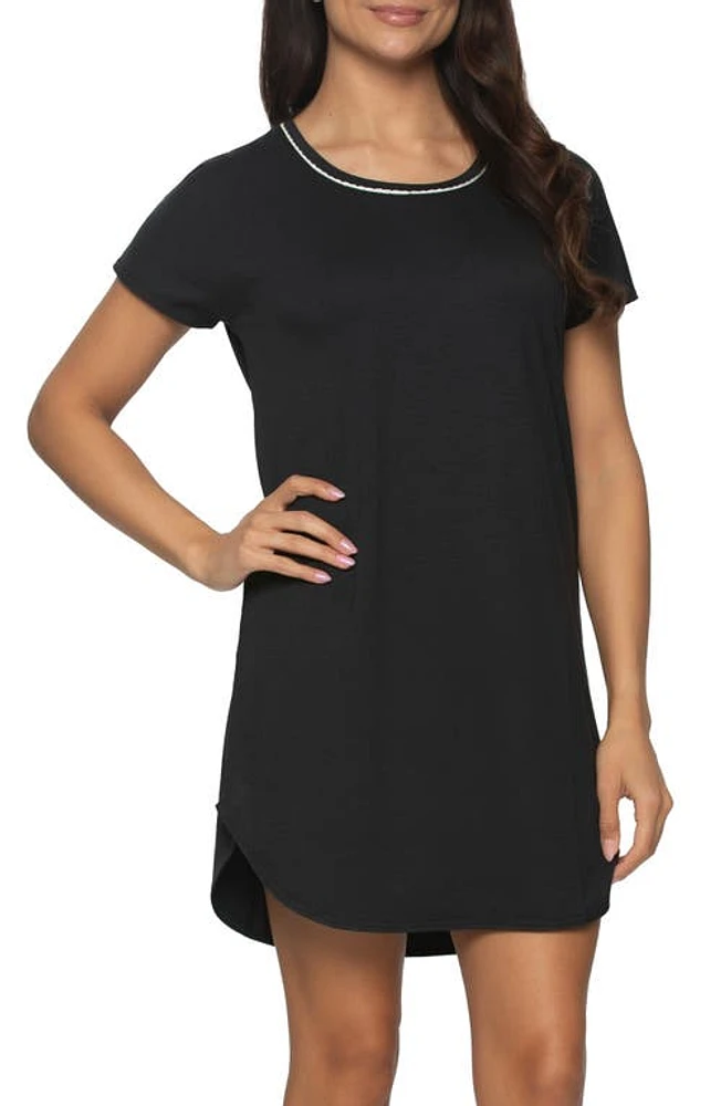 Felina Jessie Stretch Jersey Sleep Shirt at Nordstrom,