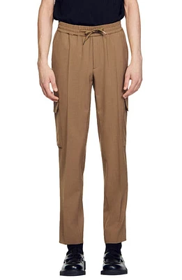 sandro Alpha Cargo Pants Light Green at Nordstrom,