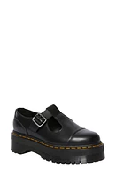 Dr. Martens Bethan T-Bar Platform Shoe Black Smooth at Nordstrom,