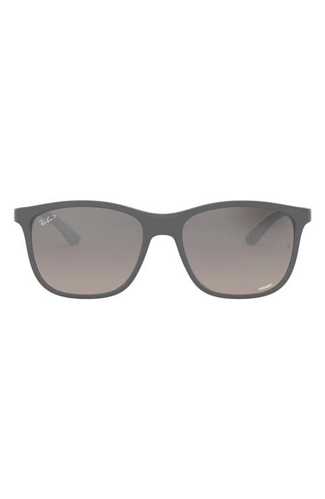 Ray-Ban 59mm Chromance Polarized Sunglasses in Grey at Nordstrom