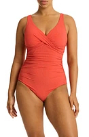 Sea Level Cross Front Multifit One-Piece Swimsuit at Nordstrom, Us