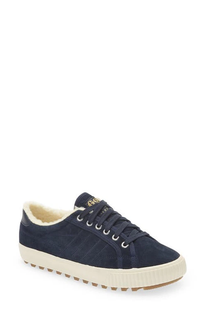 Gola Nordic Faux Shearling Sneaker Navy at Nordstrom,