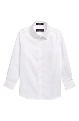 Nordstrom Kids' Solid Button-Up Dress Shirt at Nordstrom