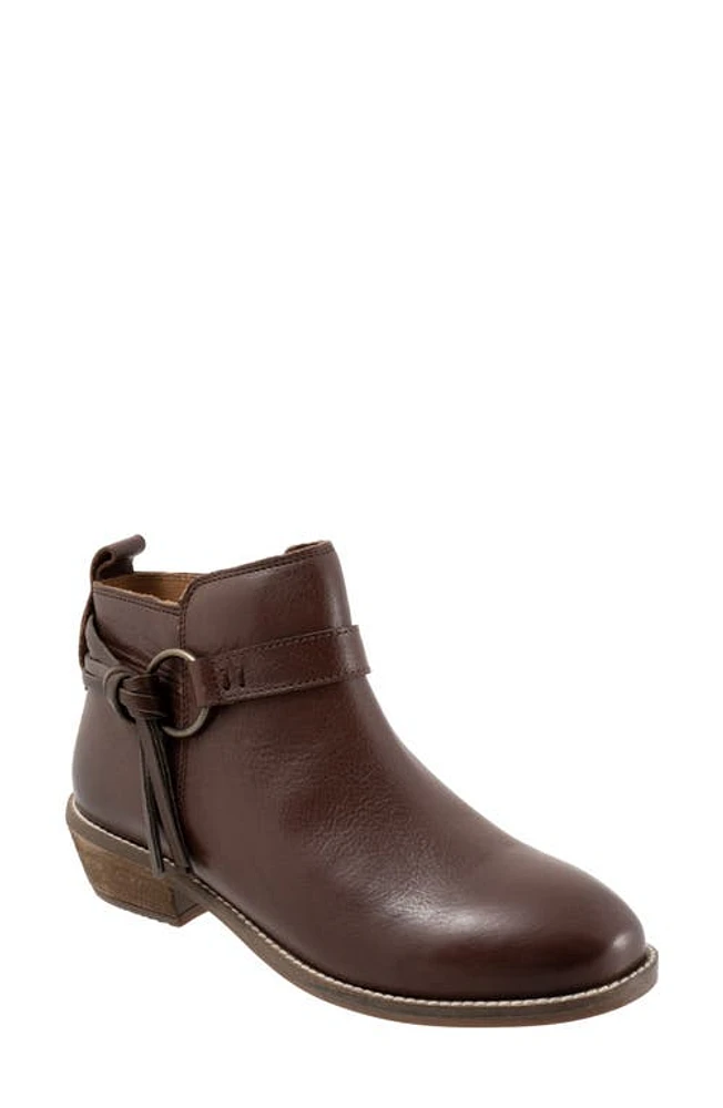 SoftWalk Reade Bootie Dark Brown at Nordstrom,