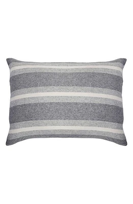 Pom Pom at Home Alpine Stripe Cotton Accent Pillow in Grey/ivory at Nordstrom, Size 28X36