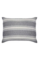 Pom Pom at Home Alpine Stripe Cotton Accent Pillow in Grey/ivory at Nordstrom, Size 28X36