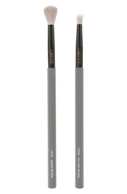 LARUCE Shine Eye Blending Brush Set in Steel at Nordstrom