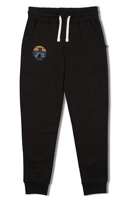 Threads 4 Thought Kids' Mountainscape Graphic Joggers Black at Nordstrom,