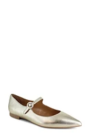 Splendid Mariana Pointed Toe Mary Jane Flat Platino at Nordstrom,