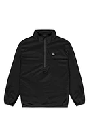 Quiet Golf Tech Quarter Zip Pullover Black at Nordstrom,