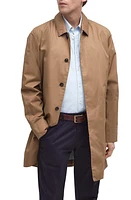 Barbour Rokig Waterproof Long Coat Military Brown at Nordstrom,