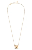 Ettika Skipping Stone Pendant Necklace in Gold at Nordstrom