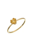 Bony Levy 14K Gold Yellow Garnet Heart Ring at Nordstrom,