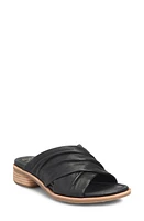 Söfft Fallon Slide Sandal Black at Nordstrom,