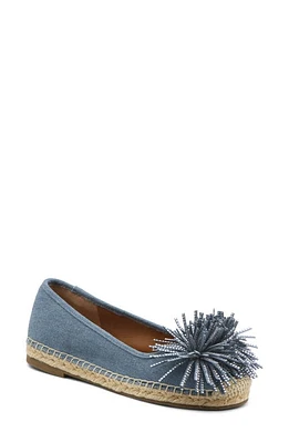 Charles by David Omen Espadrille Flat Light Blue at Nordstrom,