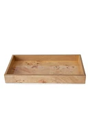 Kassatex Mesa Burl Wood Tray in Burled Wood at Nordstrom