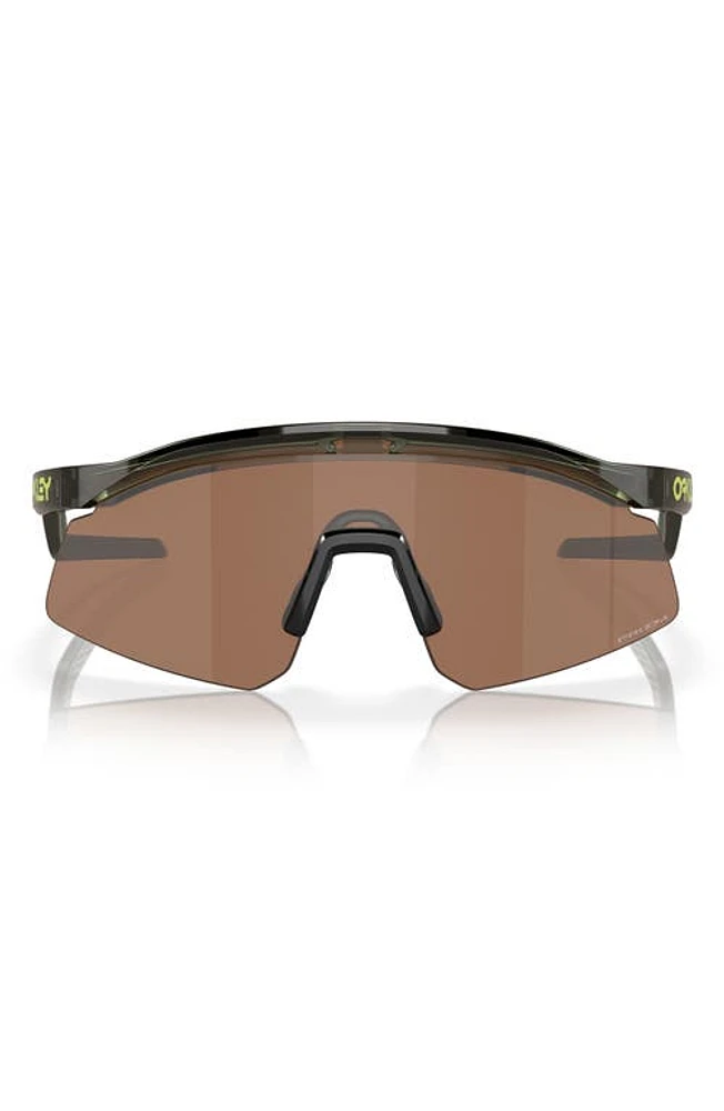 Oakley Hydra 37mm Polarized Irregular Sunglasses in Olive at Nordstrom