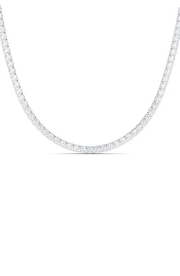 HauteCarat Lab Created Diamond Tennis Necklace in 18K Gold at Nordstrom