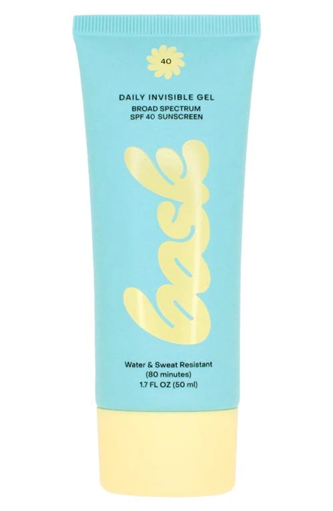 Bask Daily Invisible Gel SPF 40 Broad Spectrum Sunscreen at Nordstrom, Size 1.7 Oz