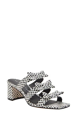 Katy Perry The Bow Sandal Black White Multi at Nordstrom,