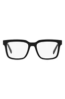 Dolce & Gabbana 52mm Square Optical Glasses in Black at Nordstrom