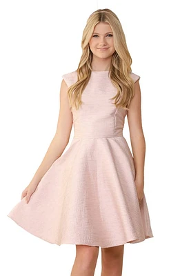 Un Deux Trois Kids' Fit & Flare Dress Pink at Nordstrom,