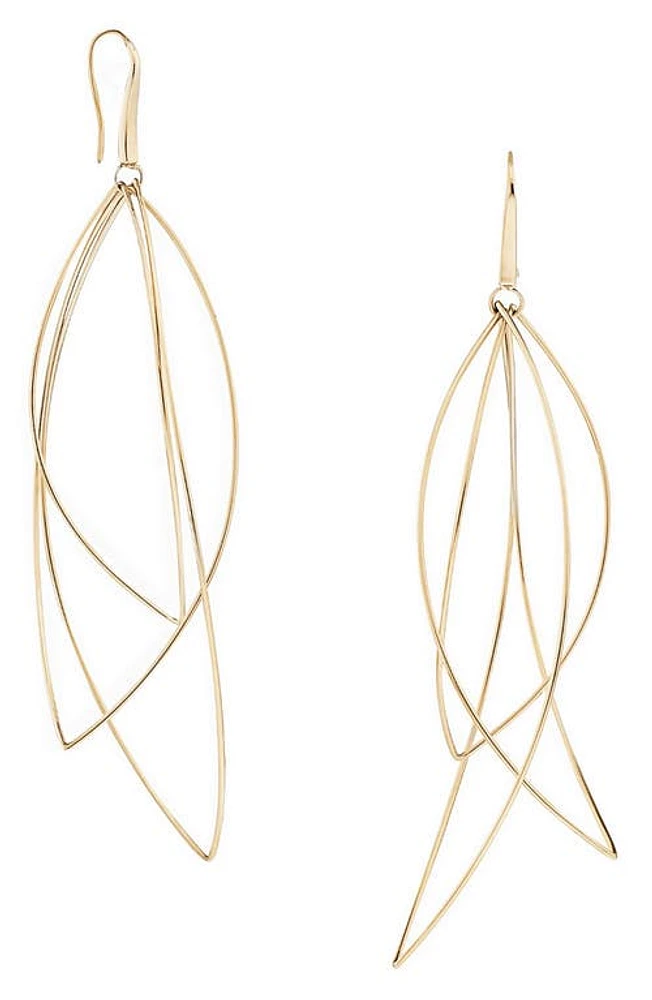 Lana Multicurved Marquise Earrings in Yellow at Nordstrom